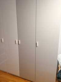 Ikea Fardal 50x229 szare połysk - dwa fronty