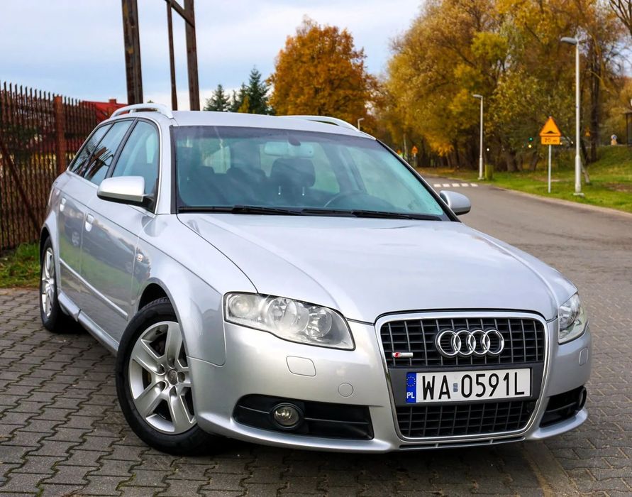 Audi A4 Avant 1.8T 163Km  Quattro Serwis ASO S-Line  Bezwypadek!!!