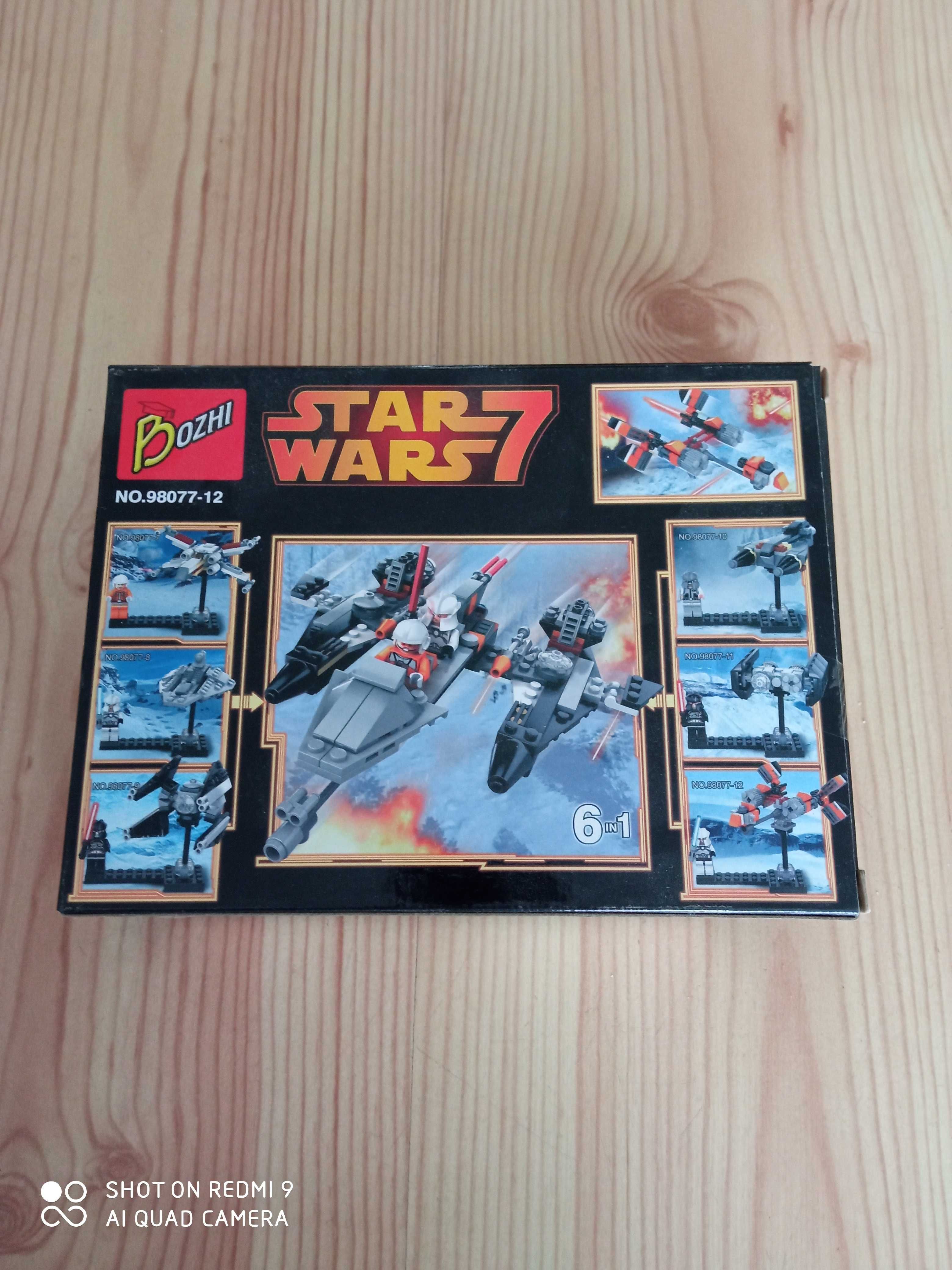 nowe klocki Star Wars, 6w1