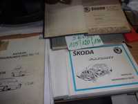 Książki katalog Skoda stare modele