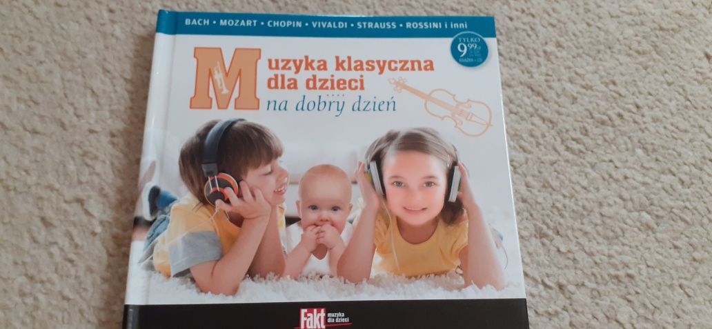 Audiobook muzyka klasyczna dla dzieci  na dobry dzień