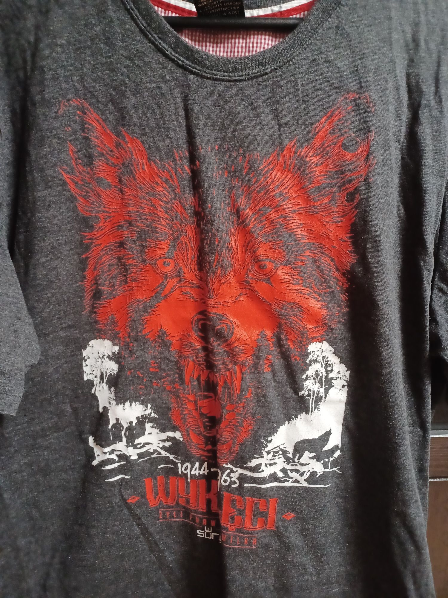 Koszulka patriotyczna Surge Polonia "żołnierze wyklęci", 3XL XXXL