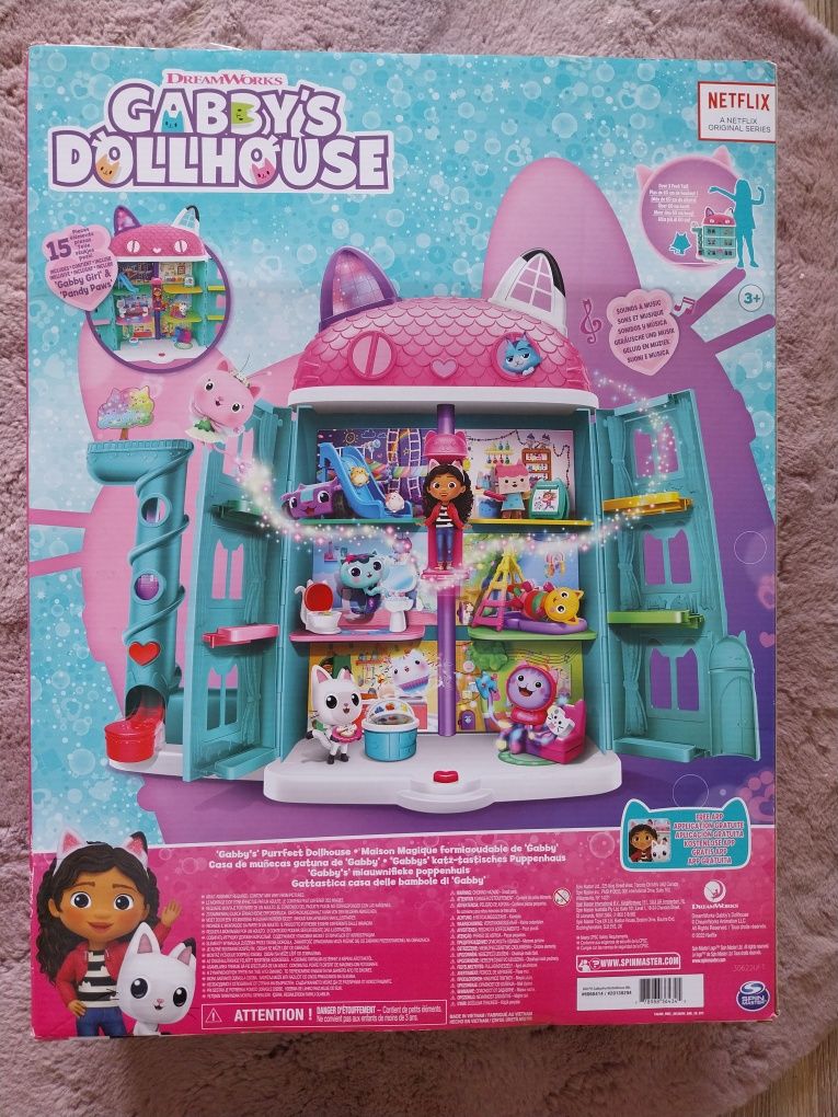 Nowy Domek dla lalek Spin Master Gabby's Purrfect Dollhouse 60 cm