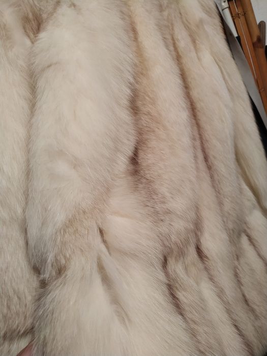 Casaco de pele de raposa australiana