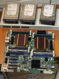 Сервер Intel Server S2600CP / Xeon E5-2620 / HP HDD146GB / 12GB / 3COM
