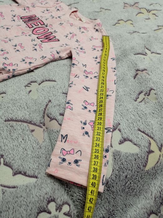 Ніжно-рожеве плаття-туніка Breeze Girls 110 см (5 років) з котиками