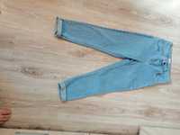 Spodnie jeans damskie jasne OHMES