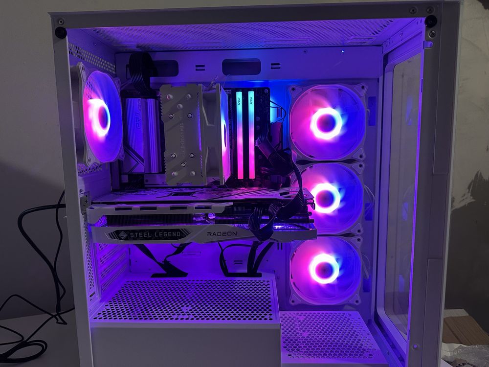 Komputer gamingowy Ryzen 7500F RX 7700XT 32GB  1TB FV23% Gwarancja 24M
