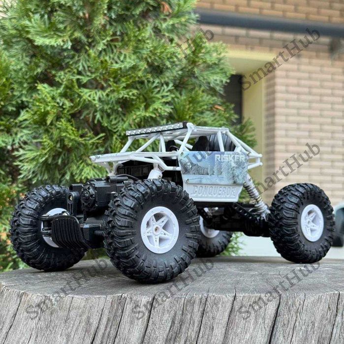 Монстр-трак на радиоуправлении “Snow Rider 4x4” Белый, Джип на пульте