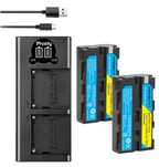 NP-F570 / F550 (Sony) - Baterias e/ou Carregador NOVO p/ 2 baterias