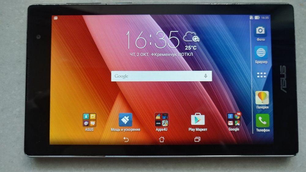 Планшет ASUS zenpad p01y