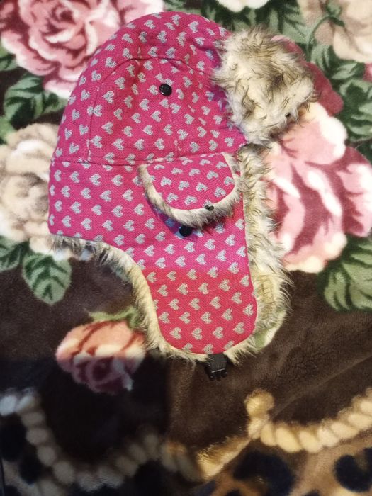 Czapka pilotka narty futerko