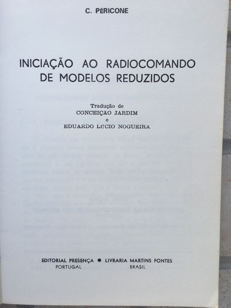 Iniciação ao radiocomando