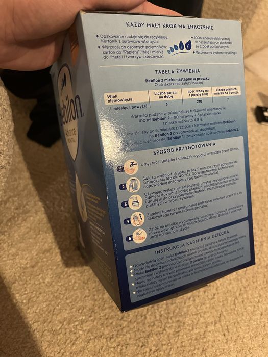 Nowe mleko modyfikowane Bebilon Advance Pronutra 2