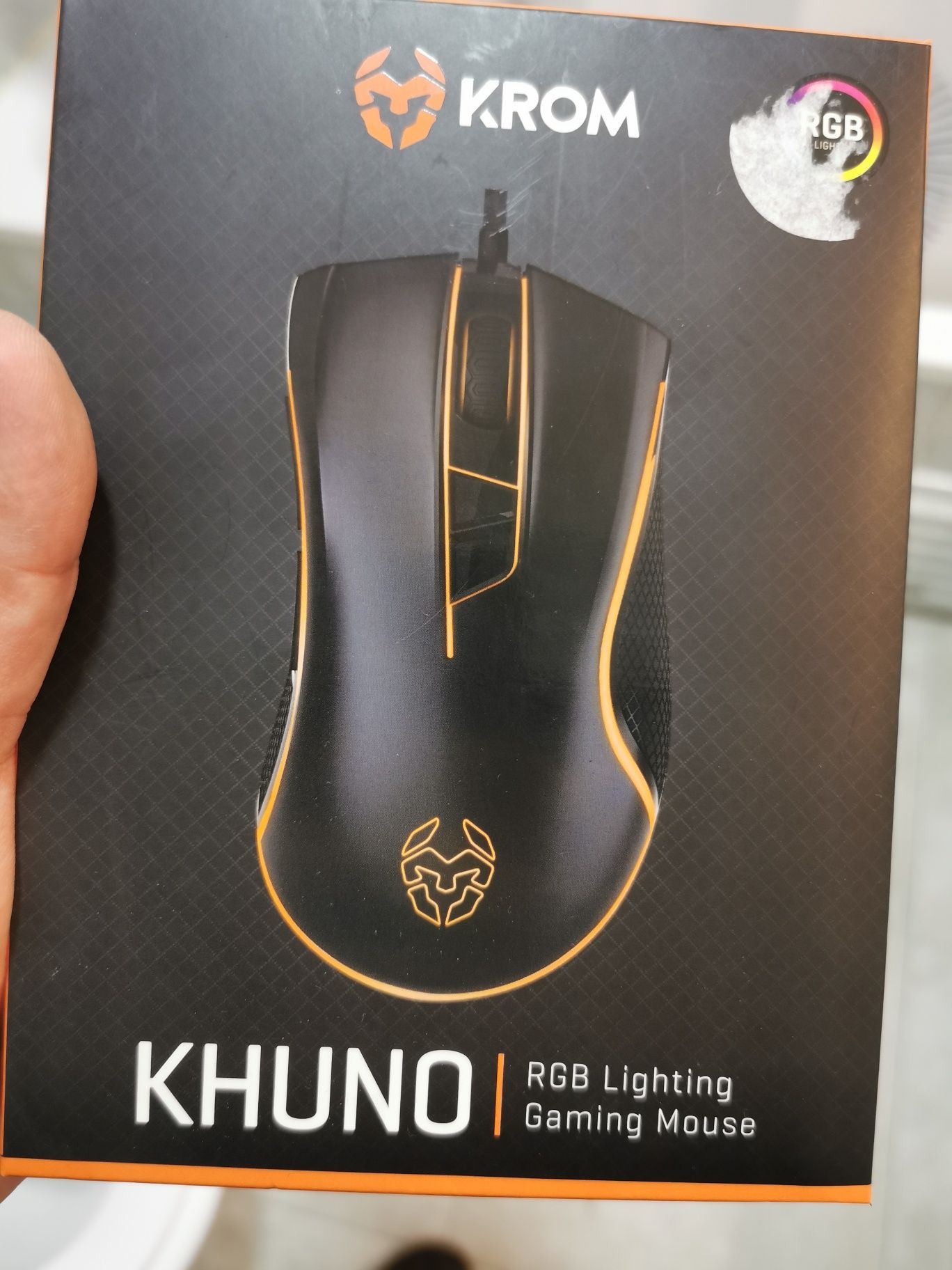 Nox krom khuno 5000dpi
Rato Gaming Nox Krom Khuno 5000DPI RGB - Preto