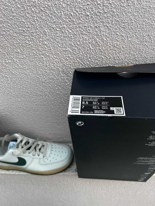 Vendo ténis nike air force1 verdes