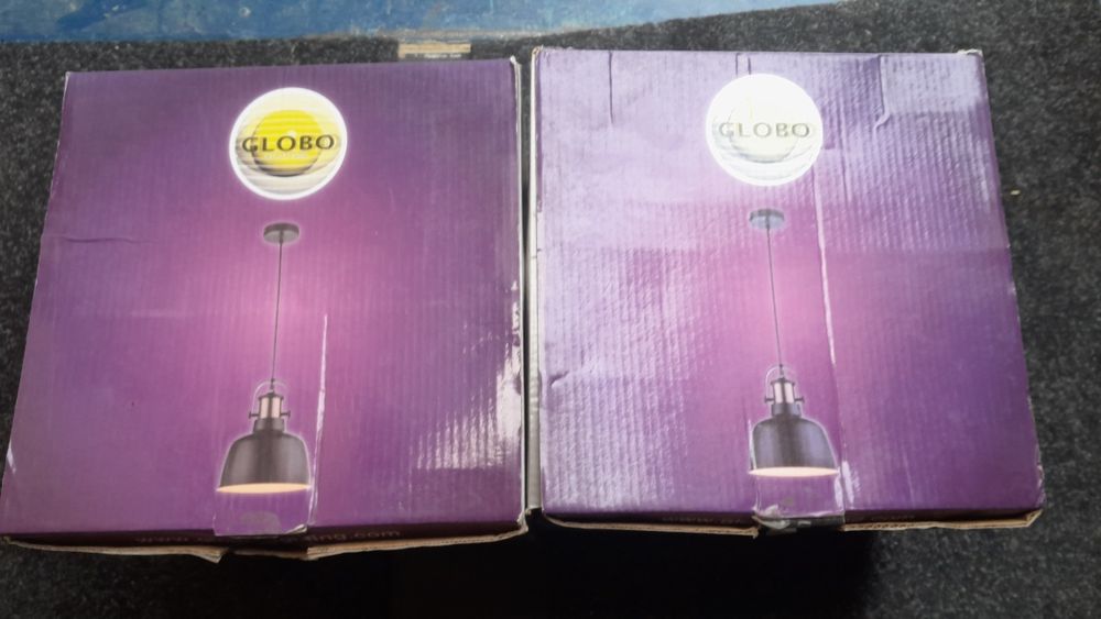 2x Globo Kutum Lampa Wisząca Miedź. Nowe 2 sztuki