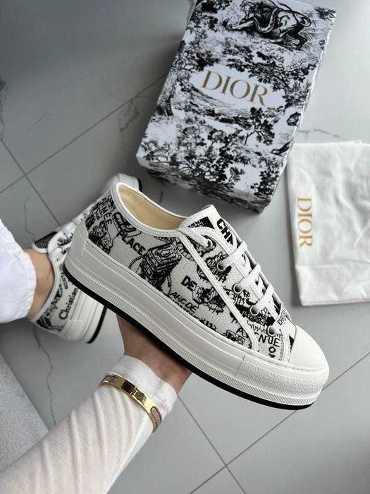 оригінальні кеди Dior Walk’n Platform Sneaker | Жіночі Італія нові