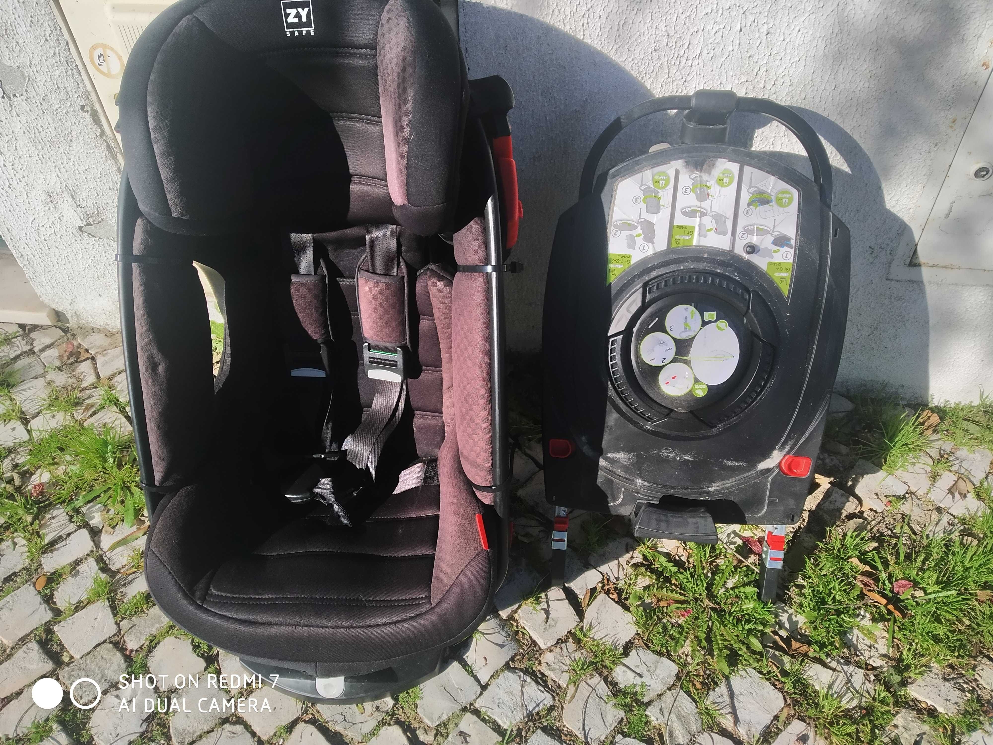 Cadeira Auto Grupo I Zippy com base ISOFIX