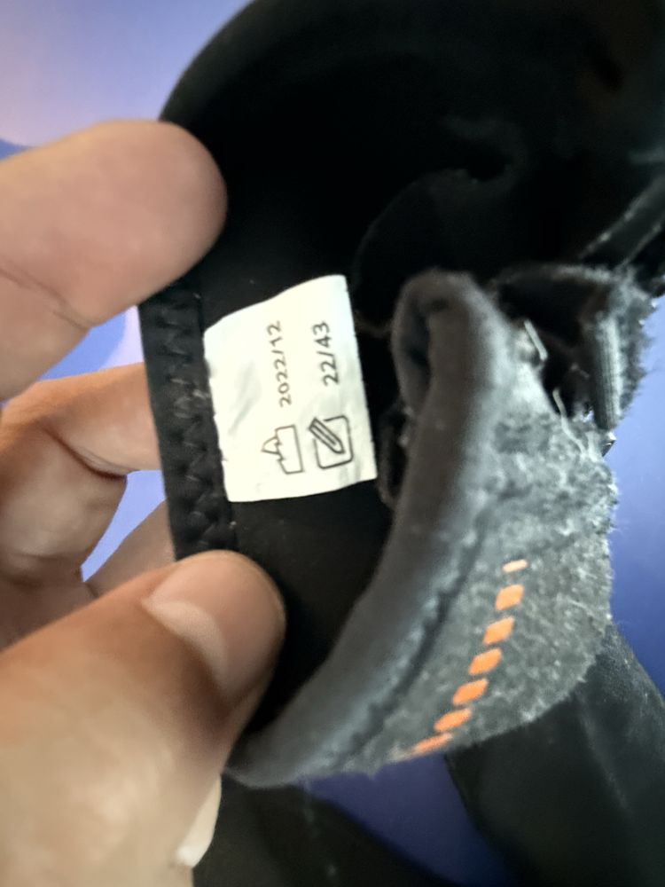 Botas (botins) de vela ou mergulho criança Decathlon Neopene 5mm
