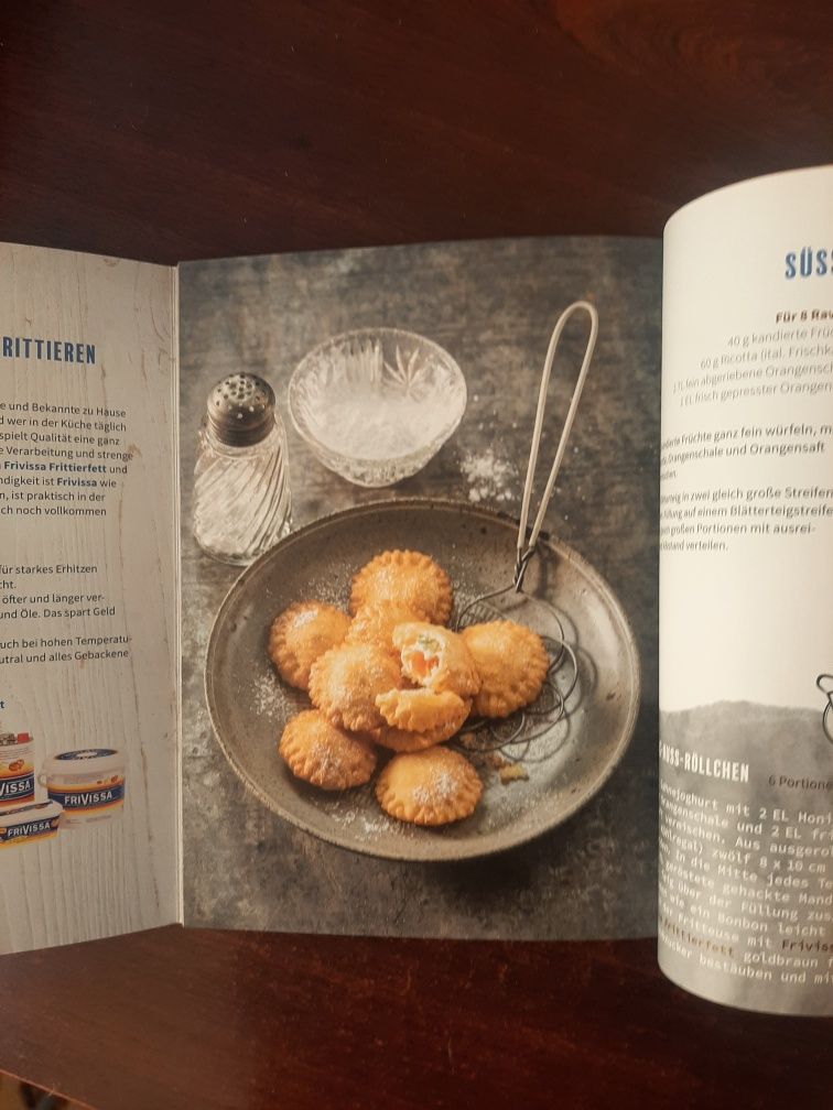 Книга кулінарна німецькою мовою