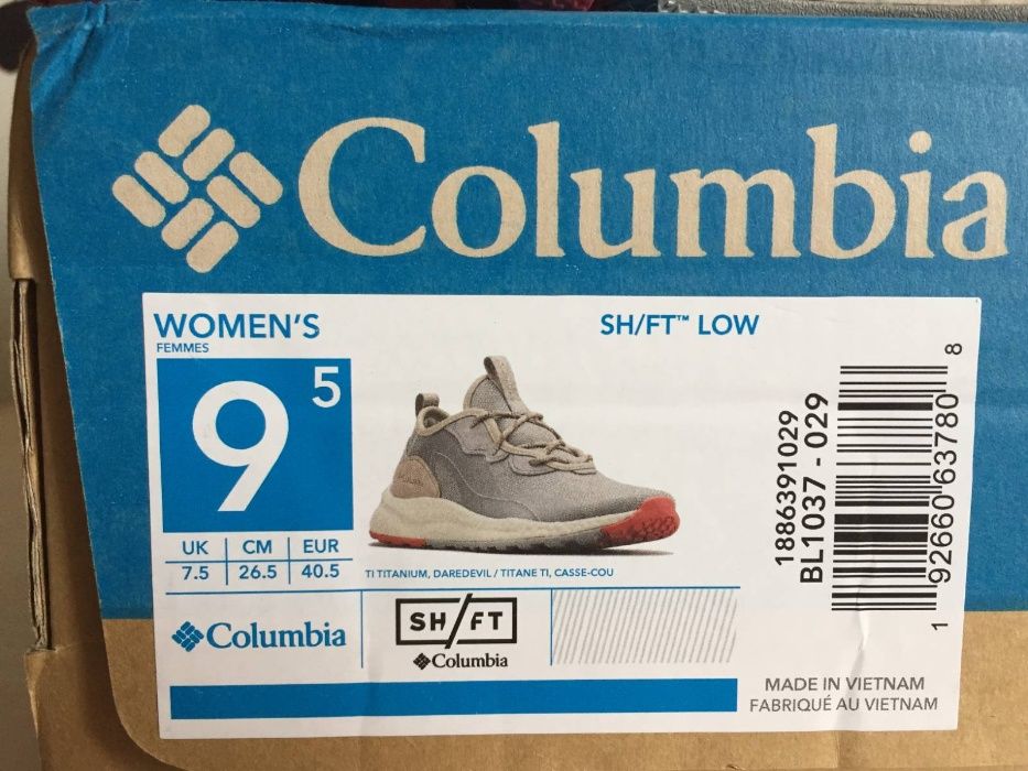 Женские кроссовки "Columbia" США