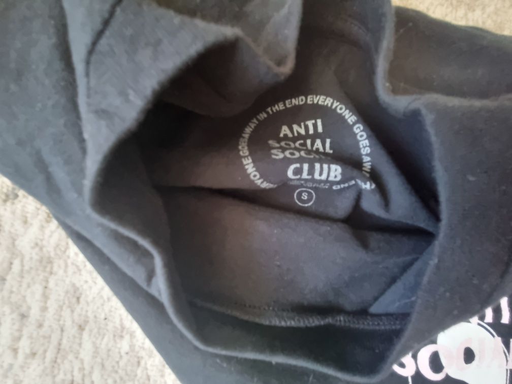 Anti social social club tshirt nowa nie uzywana S