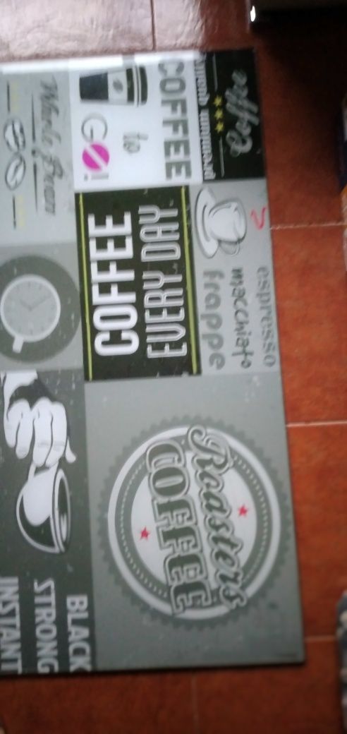 Tampo de Mesa de Café em Vidro, 1,02 x 0,40