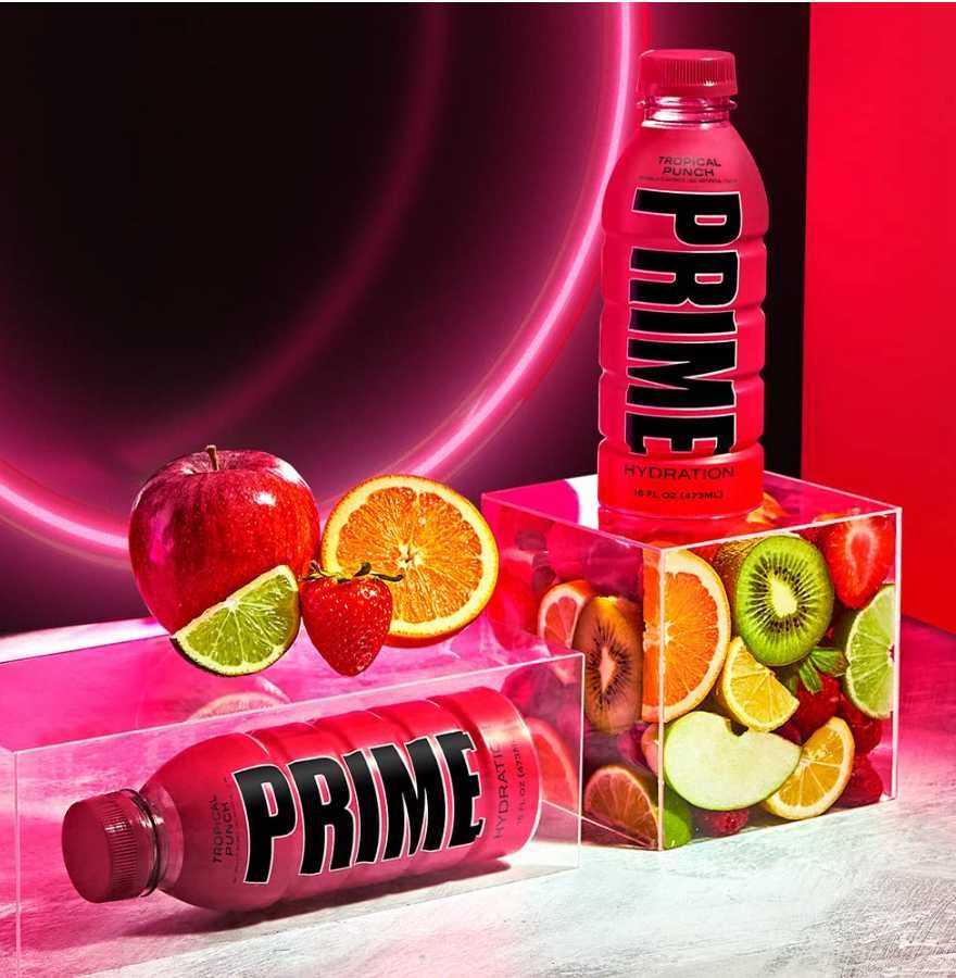 Prime Hydration Logan Paul x KSI, Tropical Punch - NOVA e POR ABRIR