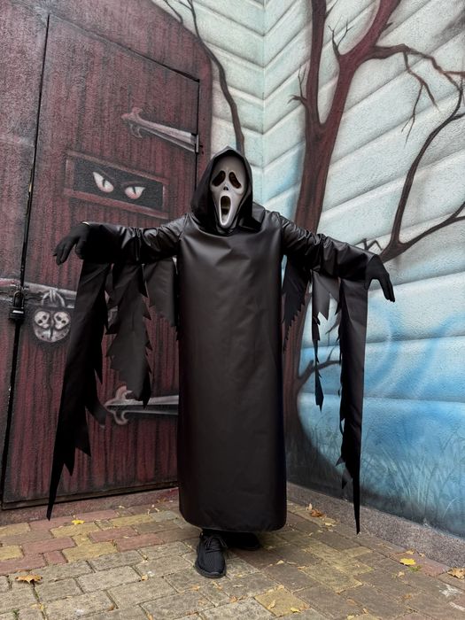 Костюм Крик,  карнавальный костюм на хеллоуин, костюм убийцы