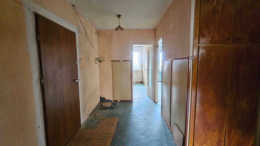 Mieszkanie 60m2 3-pokojowe na II piętrze przy ul. Bema, do remontu