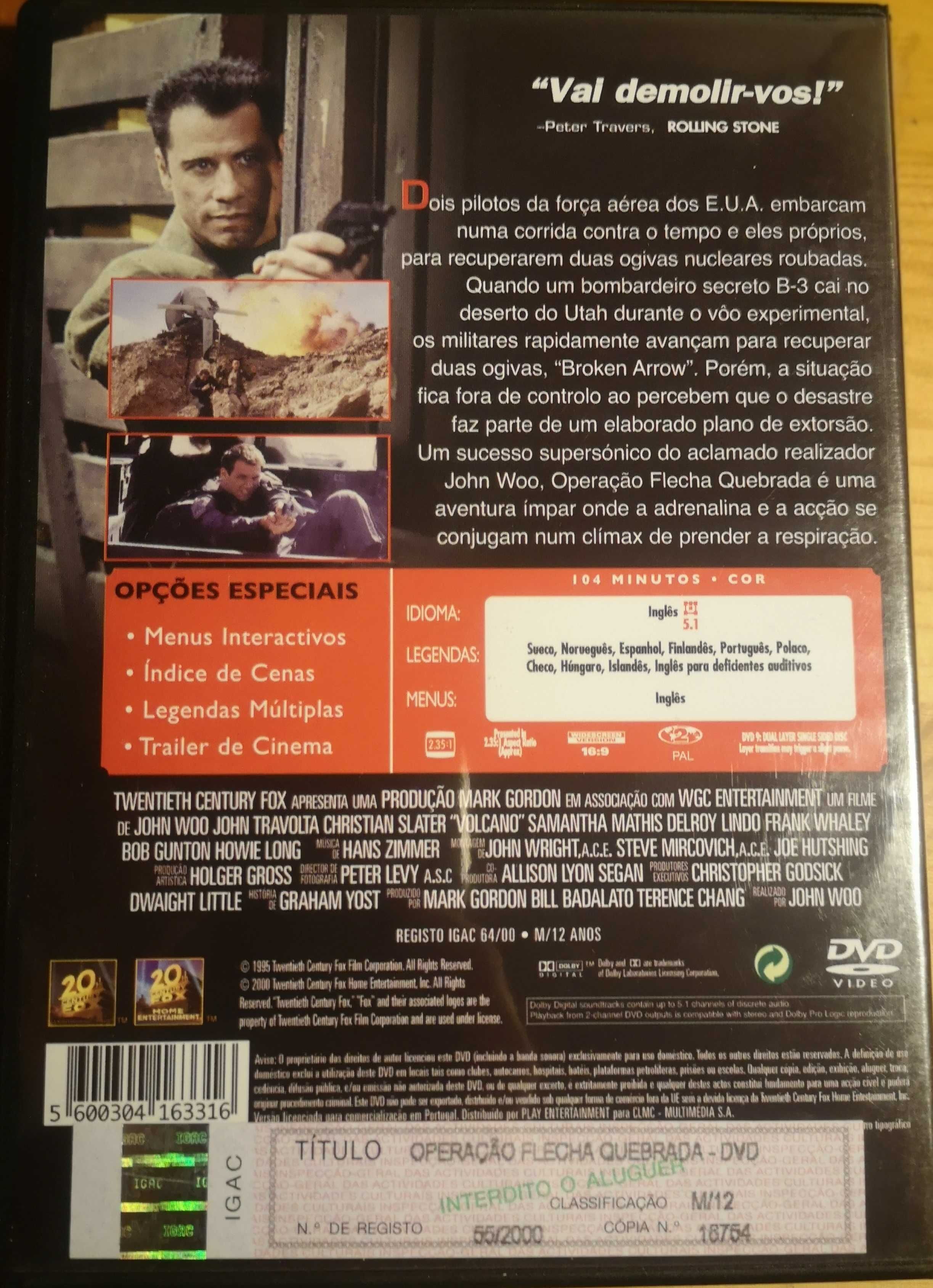 DVD "Operação Flecha Quebrada"