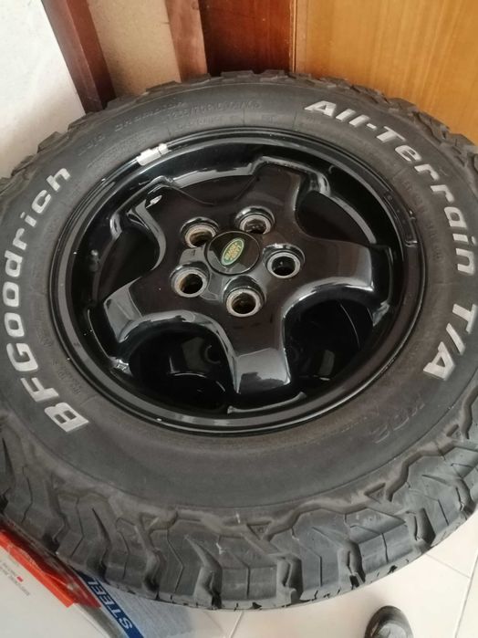 Pneus e jantes discovery td5 bfgoodrich