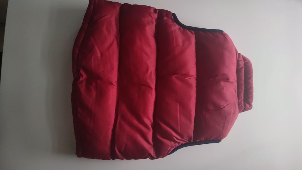 Ocieplany puchowy bezrękawnik rozm. 86