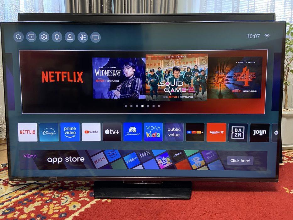 Телевізор Toshiba 50UV3363DA SmartTV/wifi/4K/12.2023 як новий