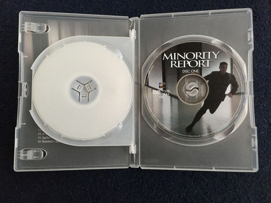 Relatorio Minoritario DVD 9Gb DTS 5.1 - Tom Cruise Minority Report 2 Discos (Portes CTT GRÁTIS)