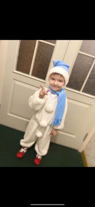 вишиванки 128-140 Костюм на новий рік сніговик, спайдермен