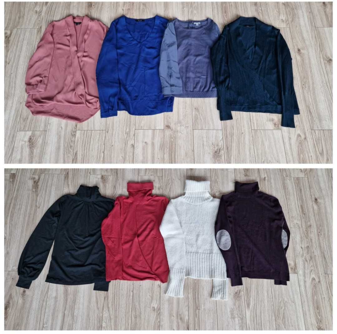 Paka ubrań 33 sztuki Esprit Hugo Boss Zara Tommy Hilfiger Gap r 36 / S