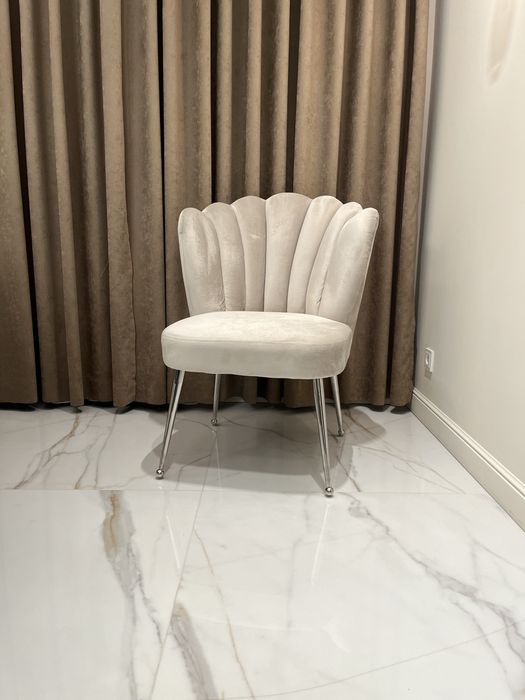 Krzesło Muszla Glamour Fotel do salonu Producent