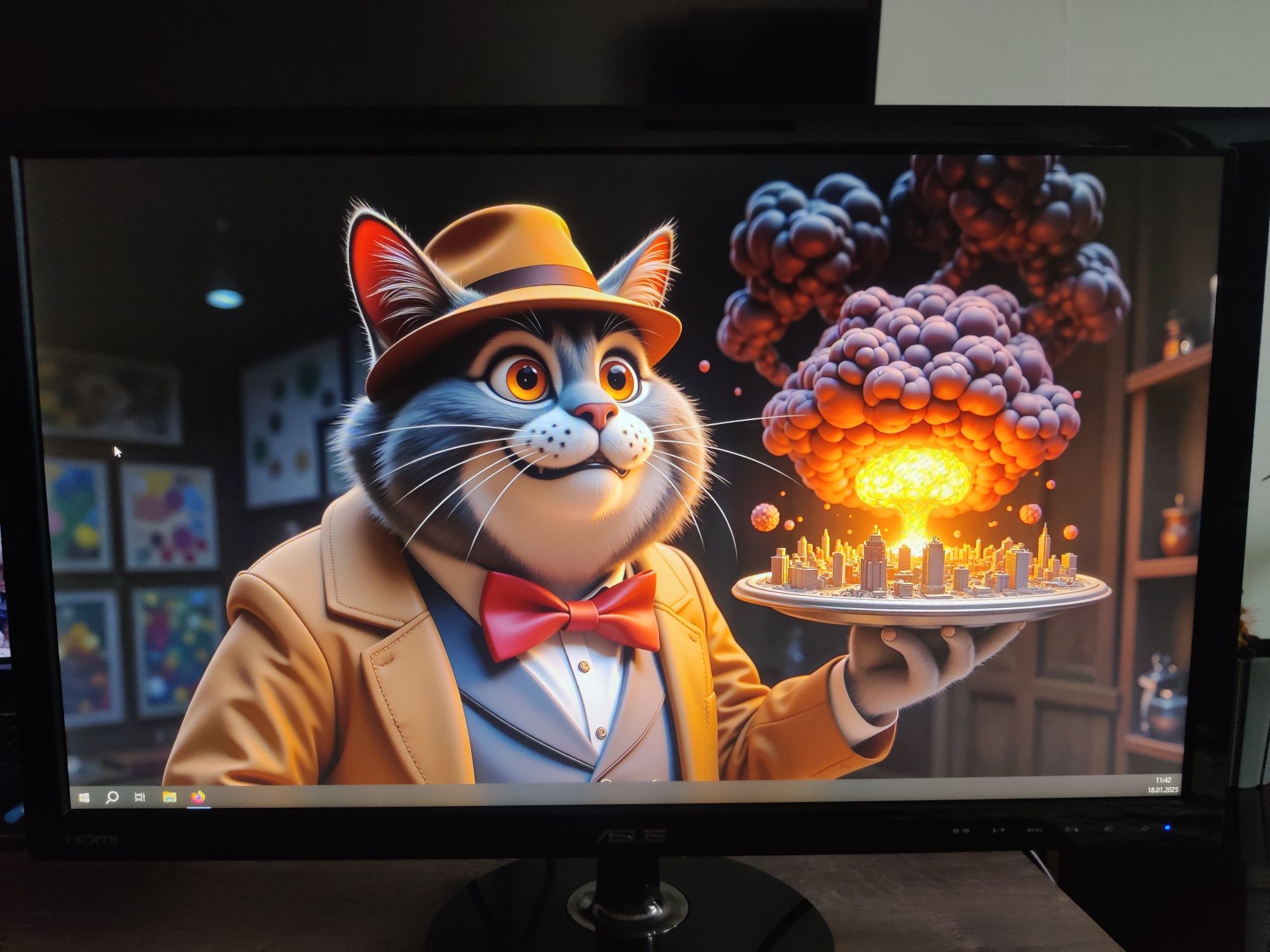 Монитор Asus 24" vs248