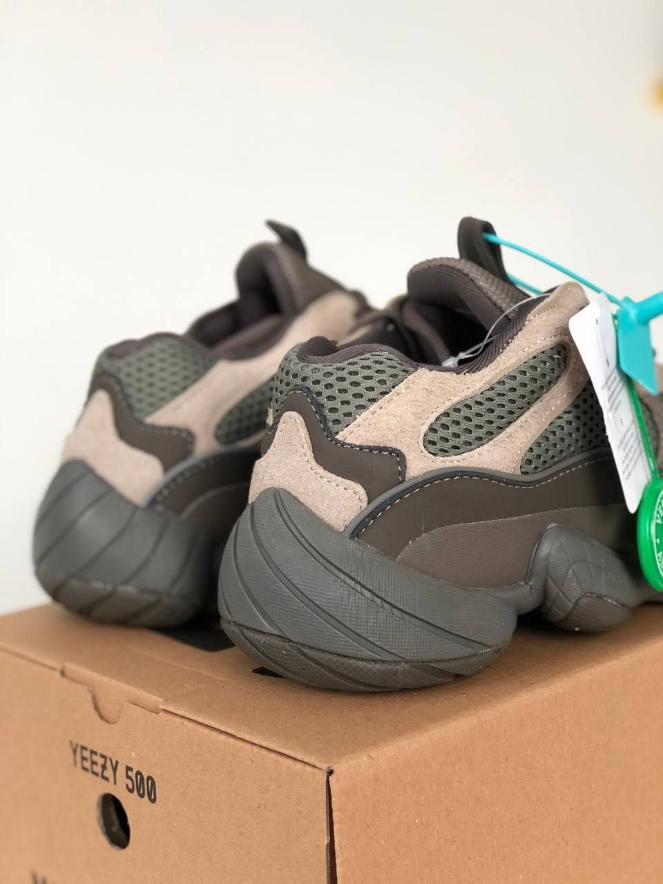 Мужские кроссовки Adidas YEEZY 500 combo. Размеры 40-45