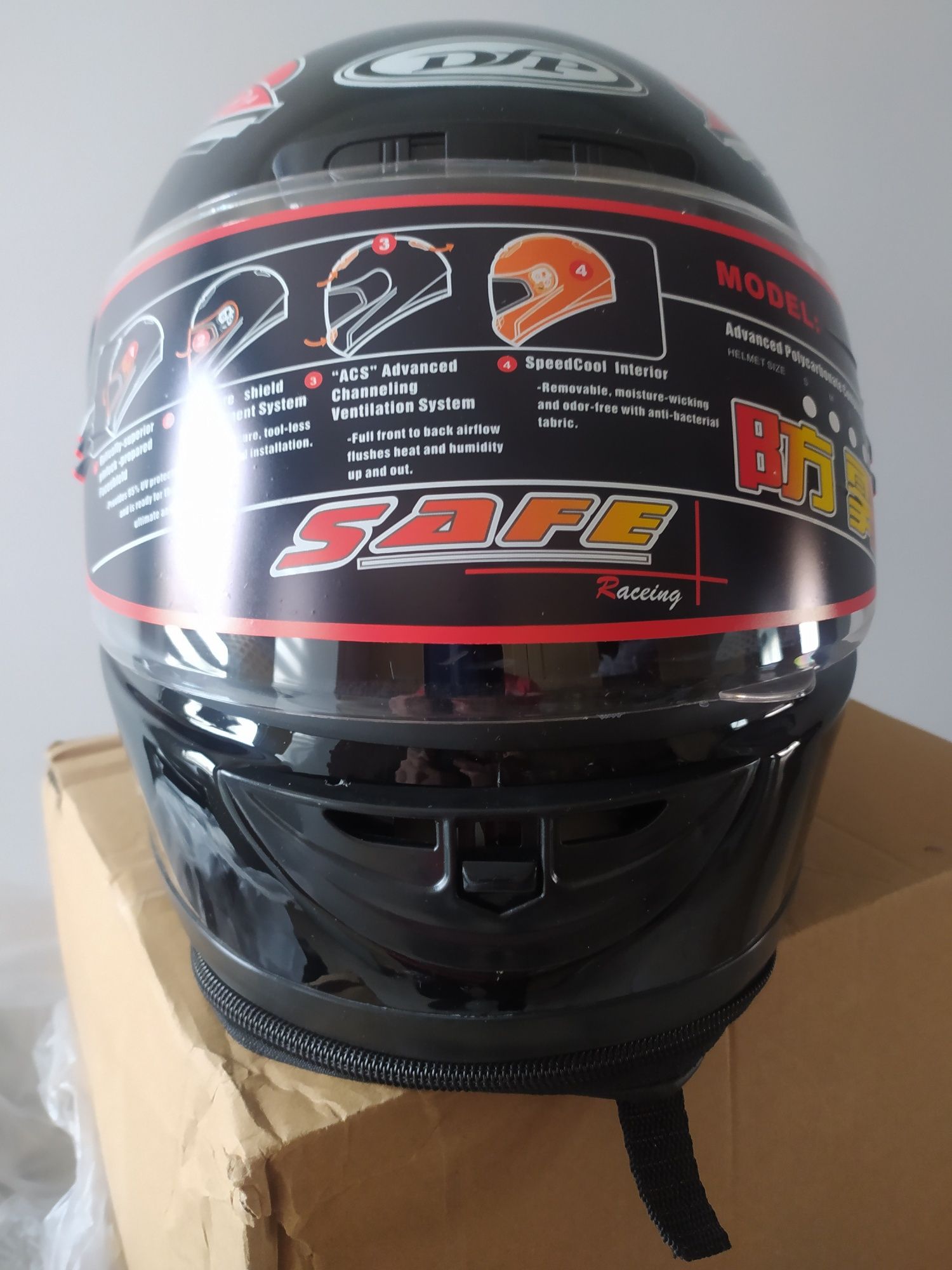 Kask motocyklowy