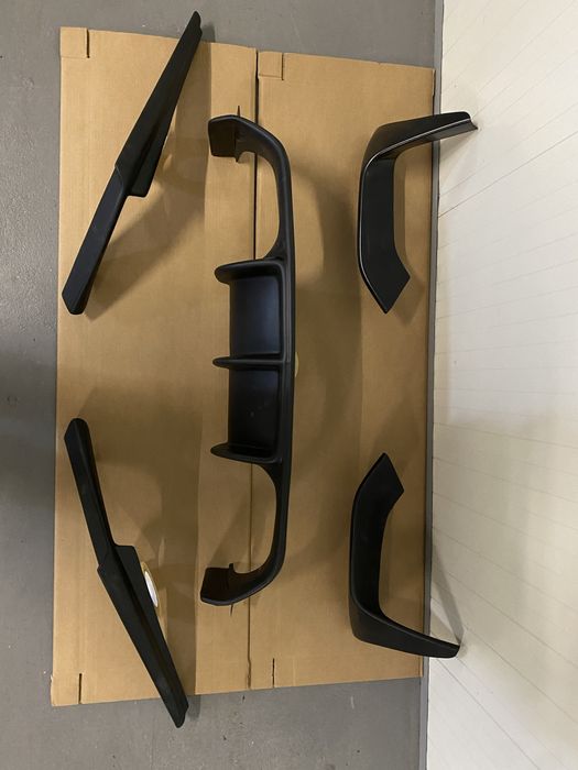 LIP SPOILER SPLITTERS DIFUSOR ABA PALA Avental LÁBIO M3 M4 F80 F82 F83 M PERFORMANCE