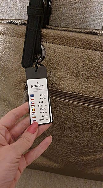 Nowa z metką miedziana - złota shopper z ccc