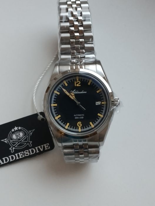 Автоматичний армійський годинник Addiesdive AD2038 39mm NH35 WR100m