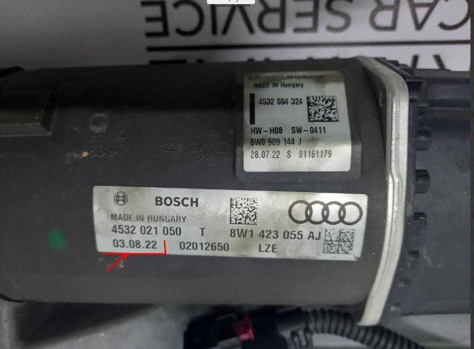 Рейка рульва Audi A4 A5 RS4 RS5 від 2016 р.в.