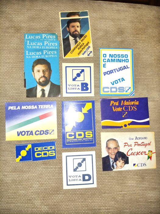 CDS stickers autocolantes vintage antigos