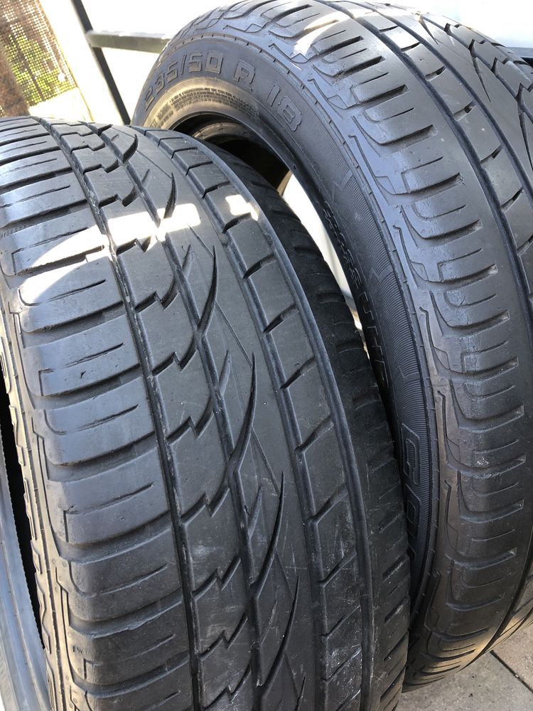 2 x Opony letnie Continental Cross Contact 235/50 R18