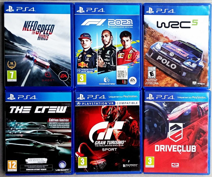 Jogos Corrida Playstation 4 (PS4)