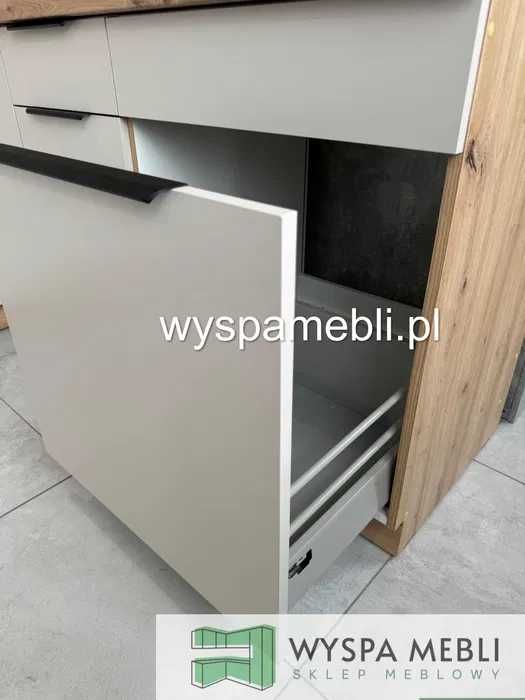 NOWA kuchnia kaszmir czarny meble kuchenne wymiar 390cm lub inny